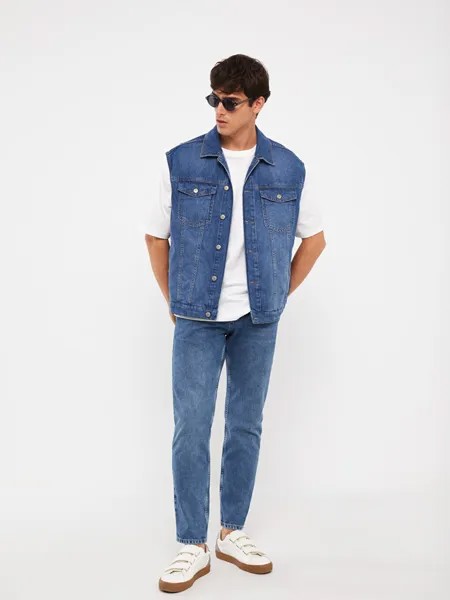 Мужские джинсовые брюки прямого кроя 700 LCW Jeans, среднее индиго родео