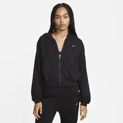 Худи Nike Sportswear Chill Terry, цвет Black/Sail