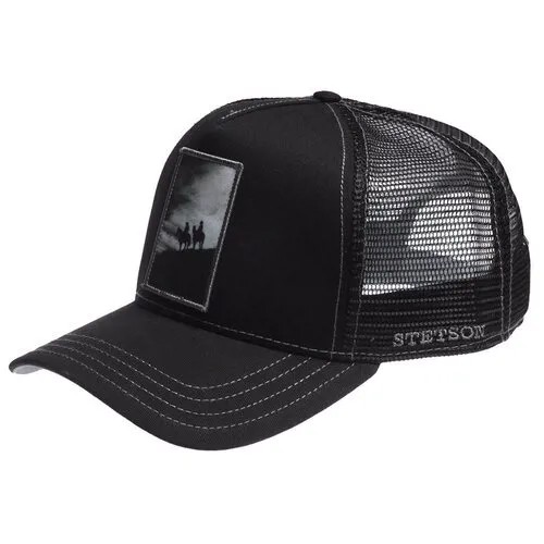 Бейсболка с сеточкой STETSON арт. 7751140 SILHOUETTE (черный), Размер: UNI