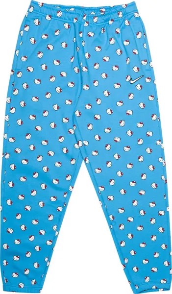 Спортивные брюки Nike x Hello Kitty Sweatpants 'University Blue', синий