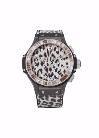 Hublot наручные часы pre-owned Big Bang Chronograph Leopard 41 мм