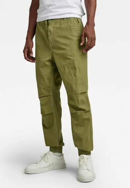 Тканевые брюки G-Star, зеленый