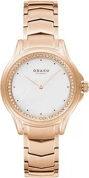 Fashion наручные  женские часы Obaku V261LEVWSV. Коллекция Links