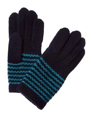 Кашемировые перчатки Portolano женские синие