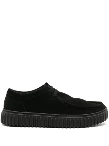 Clarks Originals топсайдеры Torhill Lo, черный