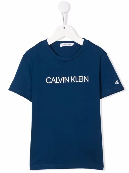 Calvin Klein Kids футболка с логотипом