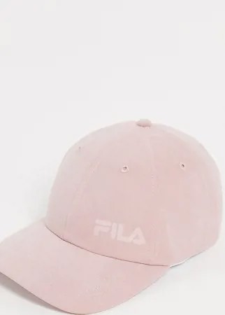 Бейсболка пастельно-розового цвета с логотипом Fila – эксклюзивно для ASOS-Розовый цвет
