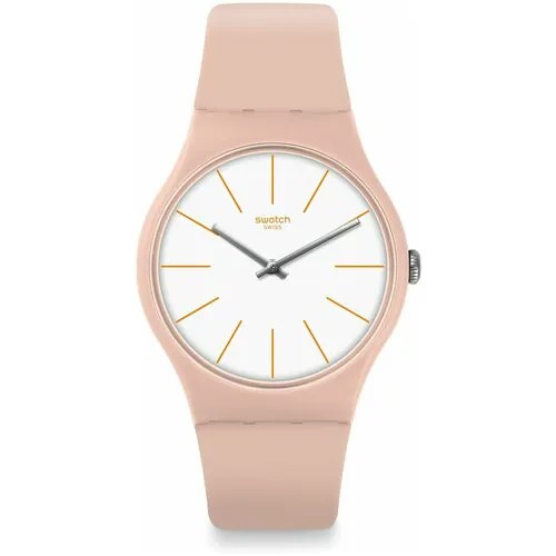 Наручные часы swatch Gent, белый, розовый