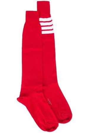 Thom Browne носки с полосатой отделкой