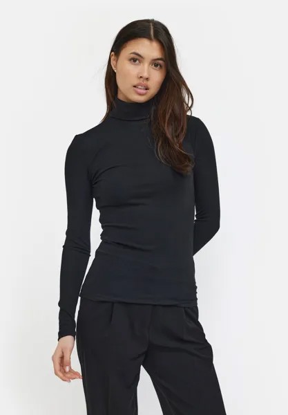 Свитер FENJA ROLLNECK Soft Rebels, черный
