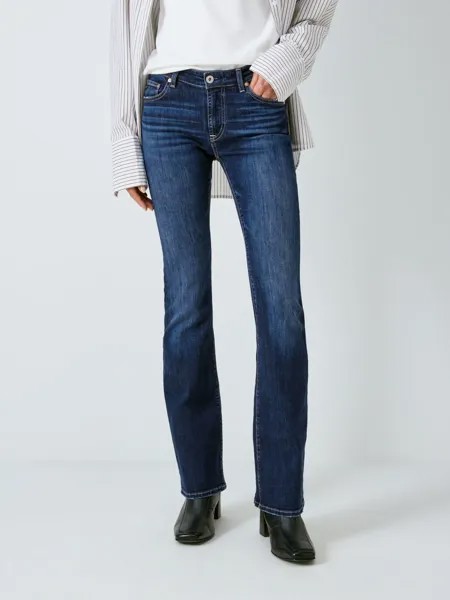Узкие джинсы Bootcut AG, синяя эссенция