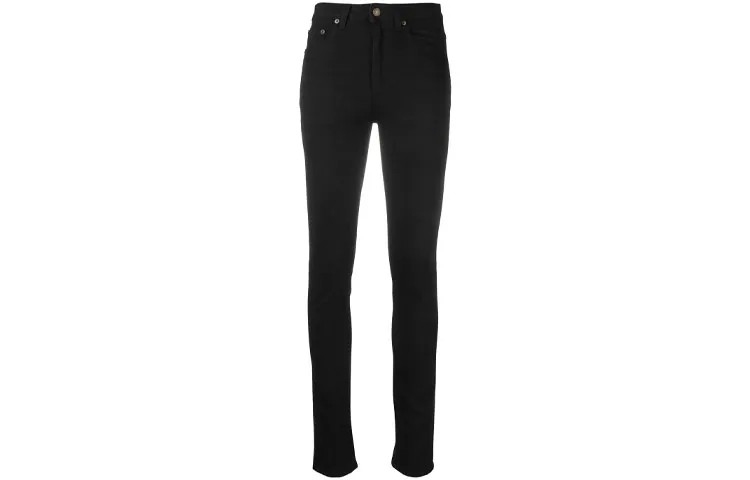 SAINT LAURENT Женские джинсы, цвет Black