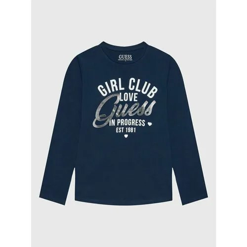 Лонгслив GUESS, размер 10Y [METY], синий