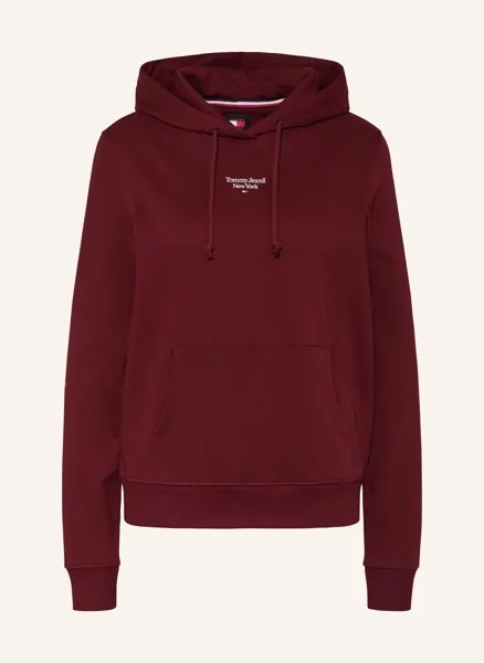 Толстовка с капюшоном Tommy Jeans, красный
