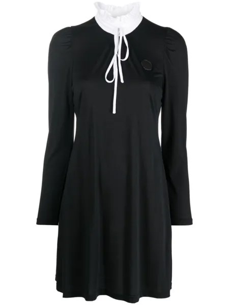 Viktor & Rolf платье Signature Seal с длинными рукавами, черный