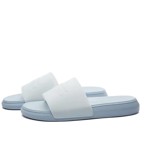 Шлепанцы Alexander McQueen Logo Pool Slide