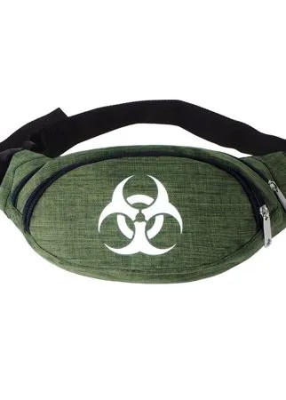 Поясная сумка мужская CROSS CASE CC-4020, зеленый