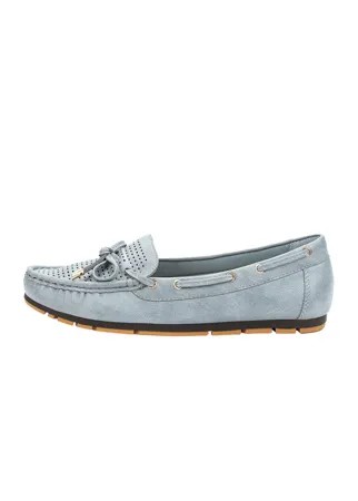 Мокасины женские BRIDGET 269-075A-6603 синие 38 RU