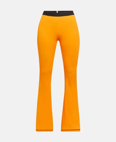 Расклешенные брюки McQ Alexander McQueen, оранжевый