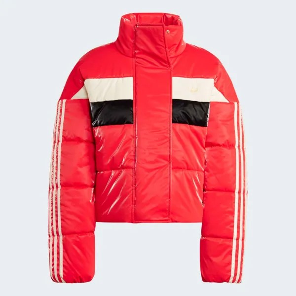 Куртка Adidas Originals Ski Chic, красный/мультиколор