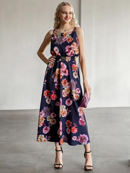 Сарафан женский Olivegrey Pl000750L(natella) синий 46 RU
