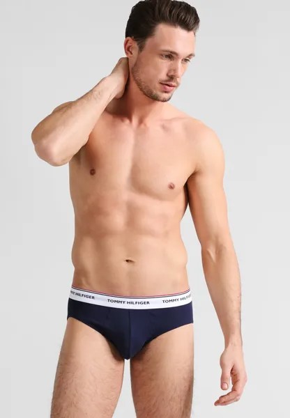 Трусы STRETCH BRIEF PREMIUM 3 PACK Tommy Hilfiger, темно-синий