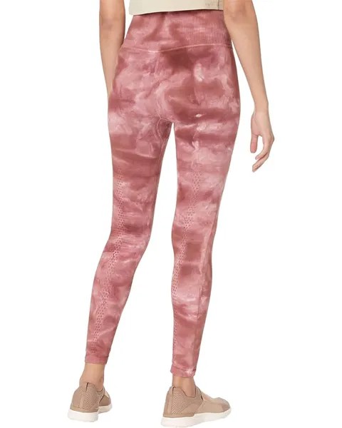 Брюки FP Movement Good Karma Tie-Dye Leggings, цвет Cherry Mocha