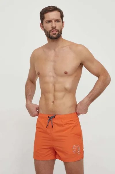 Плавки Karl Lagerfeld, оранжевый