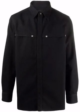 Givenchy 4G plaque shirt jacket