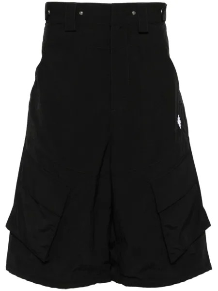 Marcelo Burlon County of Milan шорты-бермуды Cross, черный