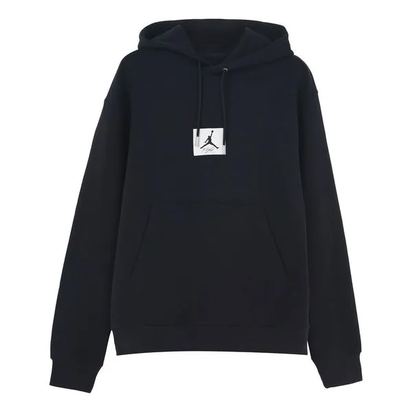 Толстовка Air Jordan Casual Sports Hoodie Autumn Unisex Black, черный