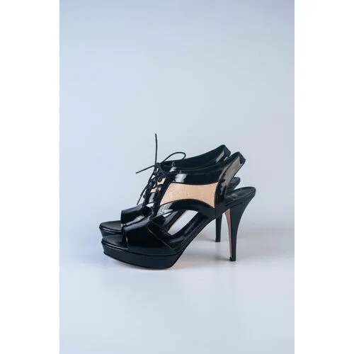 Босоножки Moschino Cheap and Chic, размер 39, черный