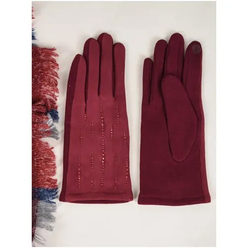 Перчатки Cascatto, размер 6-8/18-20, бордовый