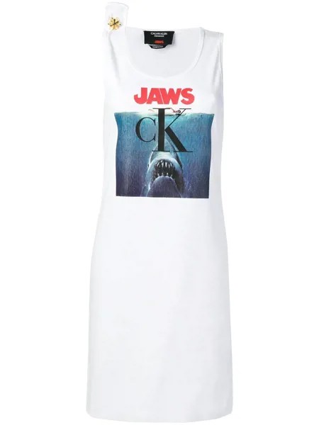 Calvin Klein 205W39nyc платье Jaws с принтом и логотипом