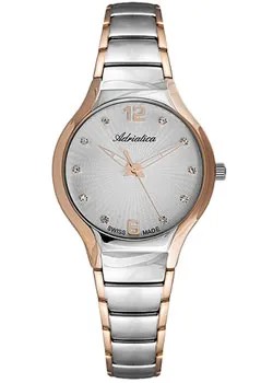 Швейцарские наручные  женские часы Adriatica 3798.R177Q. Коллекция Ladies