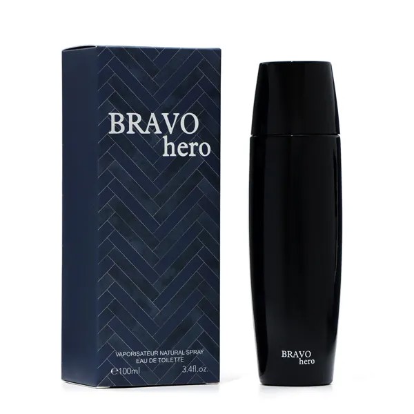 Туалетная вода мужская bravo hero, 100 мл