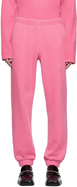 Розовые спортивные штаны узкого кроя Martine Rose