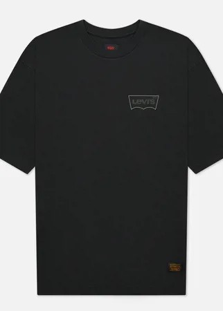 Мужская футболка Levi's Skateboarding Graphic Box, цвет чёрный, размер M