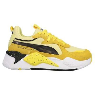 Желтые кроссовки Puma RsX Pikachu Jr Boys Повседневная обувь 38956101