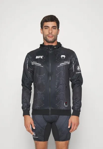 Спортивная куртка Толстовки на молнии UFC FIGHT NIGHT ADRENALINE Venum, черный