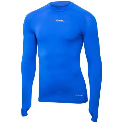 Футболка компрессионная с длинным рукавом Camp PerFormDRY Top LS, синий/белый, Jögel - L