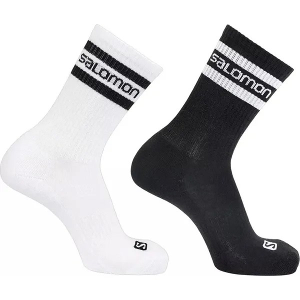 365 Спортивные носки для взрослых Crew, 2 пары SALOMON, цвет weiss