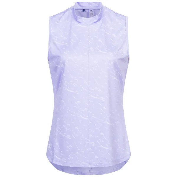 Женская рубашка-поло для гольфа Adidas Jacquard Primeblue