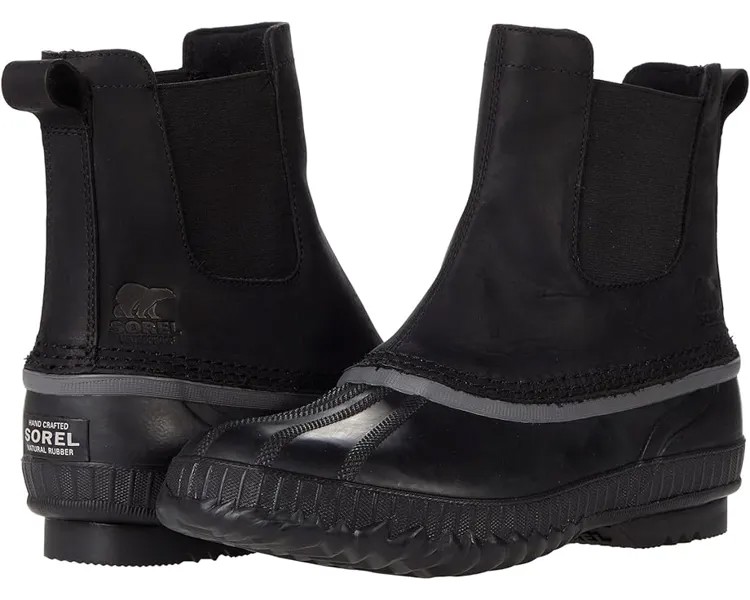 Ботинки SOREL Cheyanne II Chelsea, цвет Black/Dark Grey