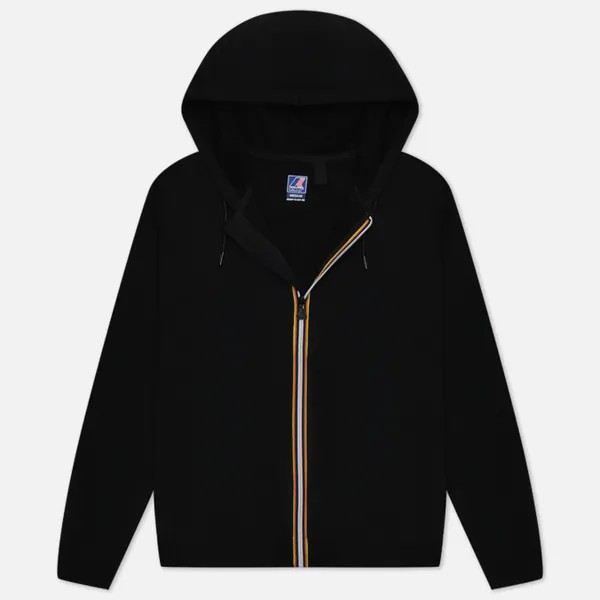 Мужская толстовка K-Way Le Vrai Arnel Zip Hoodie чёрный, Размер M