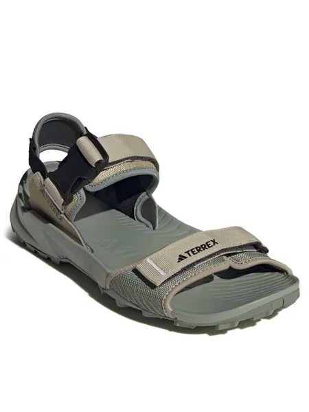 Сандалии мужские Adidas Terrex Hydroterra Sandals ID4270 зеленые 40.5 EU