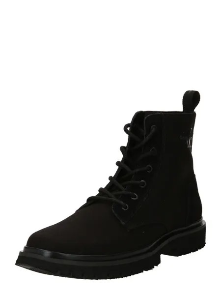 Ботинки на шнуровке Calvin Klein, черный