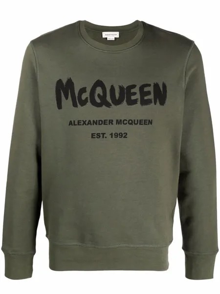 Alexander McQueen толстовка с логотипом