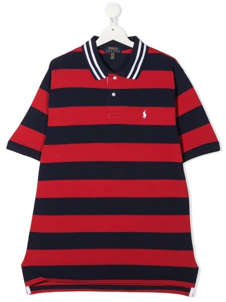 Ralph Lauren Kids полосатая рубашка поло