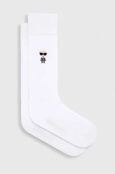 Носки Karl Lagerfeld, белый